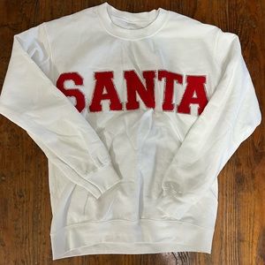 Santa sweater.